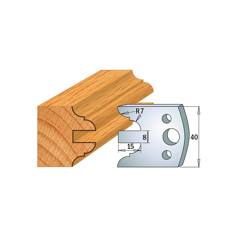 Coltelli sagomati 690.098 Limitatori 691.098